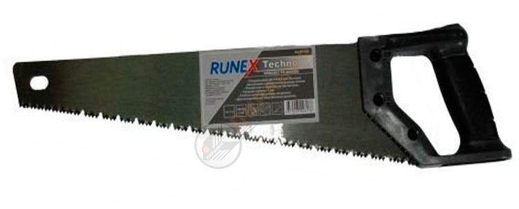 Фото Ножовка по дереву прямой зуб  "Runex Techno", 500 мм от магазина Пирания