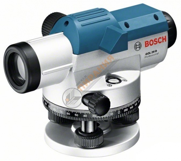 Фото Лазерный нивелир Bosch оптический GOL-26 D+BT160+GR500 от магазина Пирания