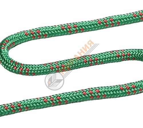 Фото Веревка плетеная 24-прядная "ХОЗТЕКС" д. 8 мм (разр.нагр.800 кгс) от магазина Пирания